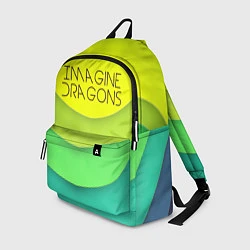Рюкзак Imagine Dragons: Lime Colour, цвет: 3D-принт