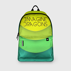 Рюкзак Imagine Dragons: Lime Colour, цвет: 3D-принт — фото 2