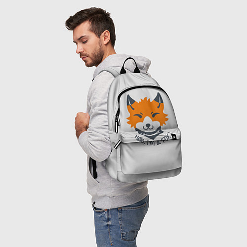 Рюкзак Hello Fox / 3D-принт – фото 5