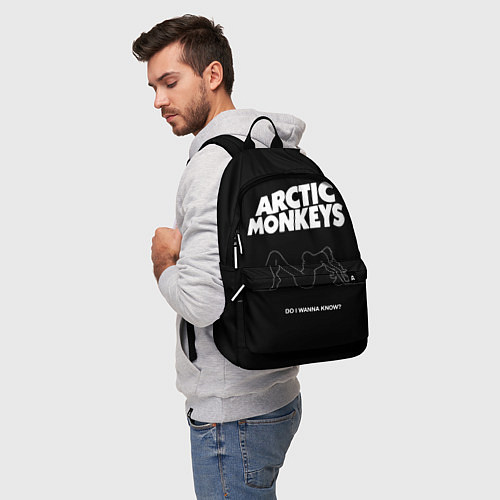 Рюкзак Arctic Monkeys: Do i wanna know? / 3D-принт – фото 5
