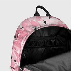 Рюкзак Розовый фламинго цвета 3D-принт — фото 2