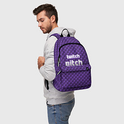 Рюкзак Twitch Bitch цвета 3D-принт — фото 2