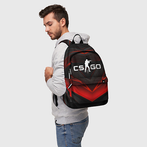 Рюкзак CS GO logo / 3D-принт – фото 5