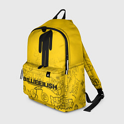 Рюкзак Billie Eilish: Yellow Manikin, цвет: 3D-принт