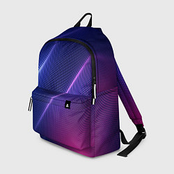 Рюкзак Фиолетово 3d волны 2020, цвет: 3D-принт