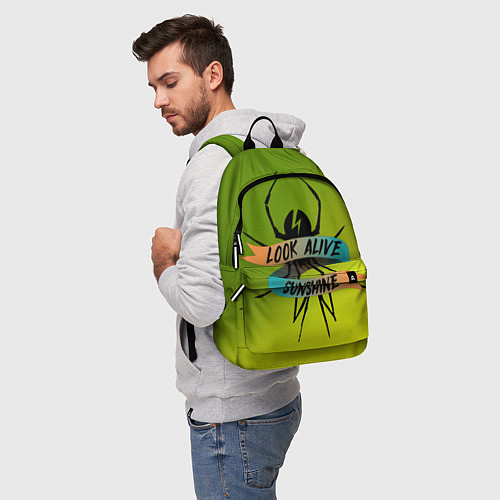 Рюкзак Look alive sunshine / 3D-принт – фото 5