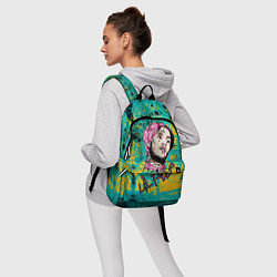 Рюкзак Lil Peep, цвет: 3D-принт — фото 2