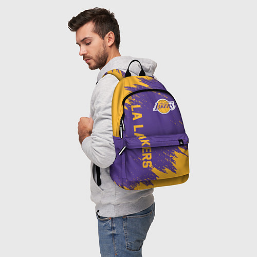 Рюкзак LA LAKERS / 3D-принт – фото 5