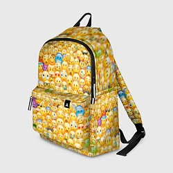 Рюкзак Смайлики Emoji, цвет: 3D-принт