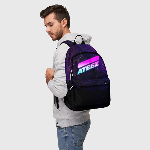 Рюкзак ATEEZ neon / 3D-принт – фото 5