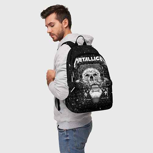 Рюкзак Metallica / 3D-принт – фото 5