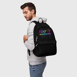 Рюкзак HAPPY, цвет: 3D-принт — фото 2