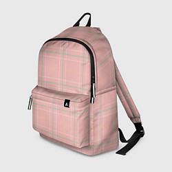 Рюкзак Шотландка Розовая, цвет: 3D-принт