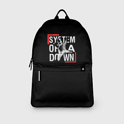 Рюкзак System of a Down, цвет: 3D-принт — фото 2