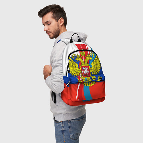 Рюкзак Герб России / 3D-принт – фото 5