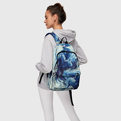 Рюкзак Абстракция смешивание разводы, цвет: 3D-принт — фото 2