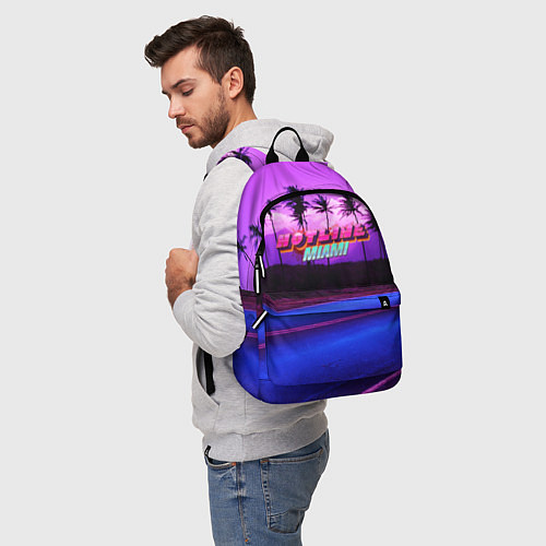 Рюкзак HOTLINE MIAMI / 3D-принт – фото 5