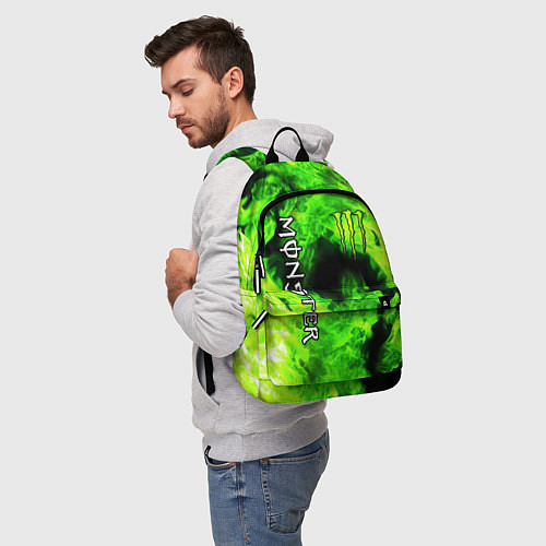 Рюкзак MONSTER ENERGY / 3D-принт – фото 5