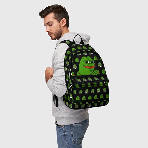 Рюкзак Frog Pepe / 3D-принт – фото 5