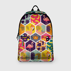 Рюкзак Тропические соты, цвет: 3D-принт — фото 2