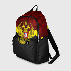 Рюкзак RUSSIA RED ГЕРБ, цвет: 3D-принт