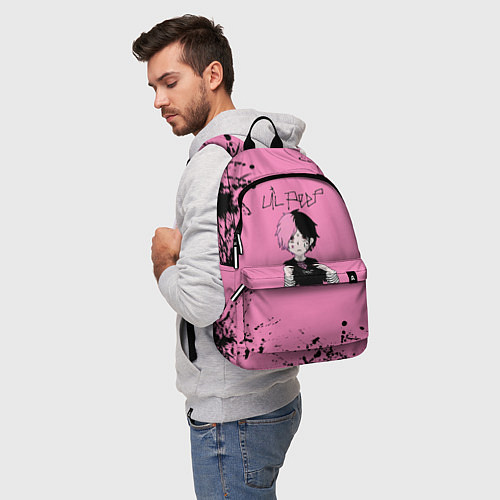 Рюкзак Lil Peep / 3D-принт – фото 5