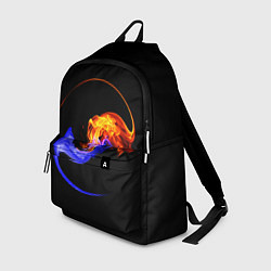 Рюкзак Две стихии, цвет: 3D-принт