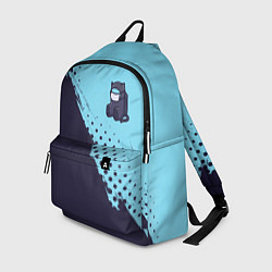 Рюкзак AMONG US - Черный Котик, цвет: 3D-принт