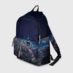 Рюкзак Ночной город, цвет: 3D-принт