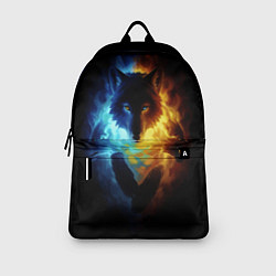 Рюкзак Волки в огне, цвет: 3D-принт — фото 2