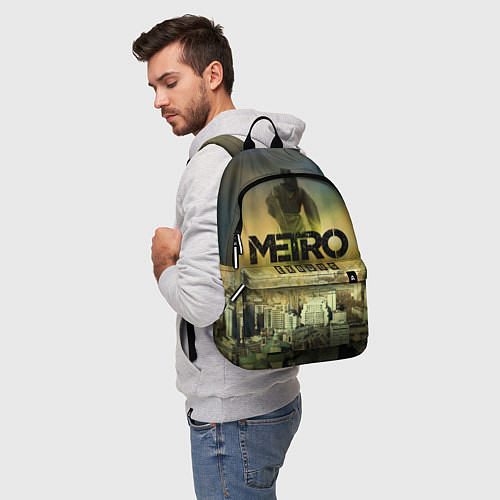 Рюкзак Metro logo / 3D-принт – фото 5