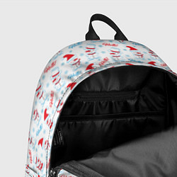 Рюкзак Снеговики, цвет: 3D-принт — фото 2