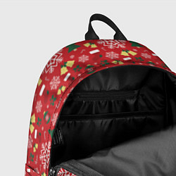 Рюкзак Новый Год, цвет: 3D-принт — фото 2