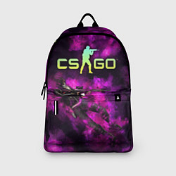 Рюкзак CS GO Purple madness, цвет: 3D-принт — фото 2