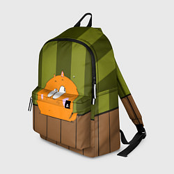 Рюкзак Котик и муха, цвет: 3D-принт