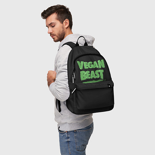 Рюкзак Vegan Beast / 3D-принт – фото 5
