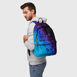 Рюкзак Неоновые Краски, цвет: 3D-принт — фото 2