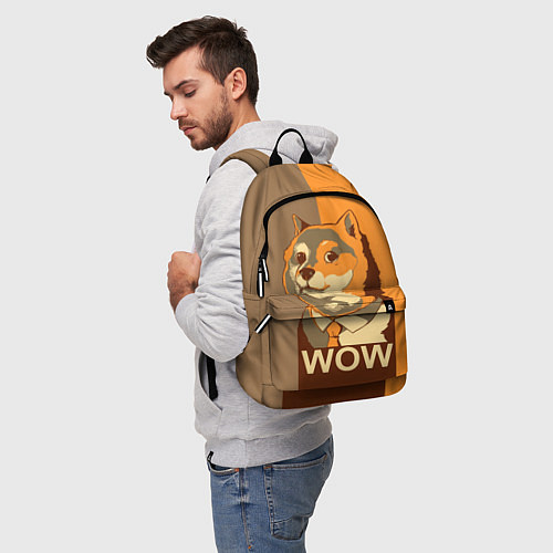 Рюкзак Doge Wow / 3D-принт – фото 5