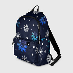 Рюкзак Падающие снежинки уходящей зимы, цвет: 3D-принт