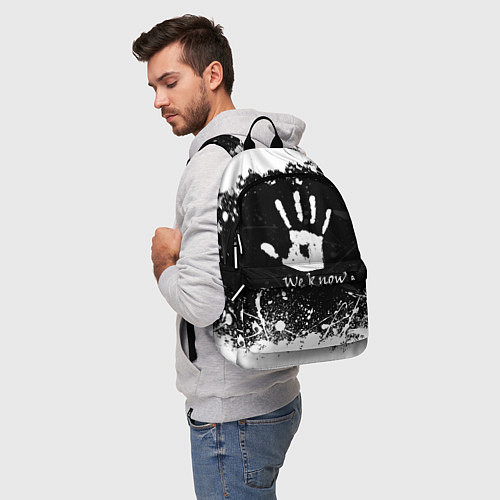 Рюкзак WE KNOW TES / 3D-принт – фото 5
