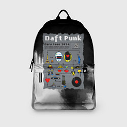 Рюкзак Daft punk modern, цвет: 3D-принт — фото 2