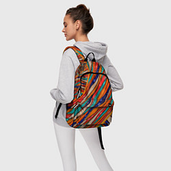 Рюкзак Абстрактное течение, цвет: 3D-принт — фото 2