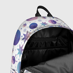 Рюкзак Яркая галактика, цвет: 3D-принт — фото 2