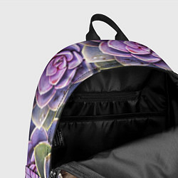 Рюкзак Енот среди цветов, цвет: 3D-принт — фото 2