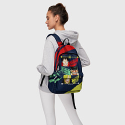 Рюкзак Луффи, Зоро и Санджи One Piece, цвет: 3D-принт — фото 2