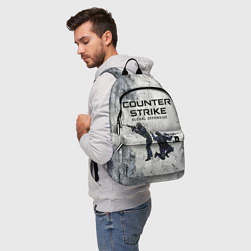 Рюкзак COUNTER TERRORIST CS GO Z / 3D-принт – фото 5