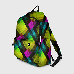 Рюкзак Абстрактный разноцветный узор, цвет: 3D-принт