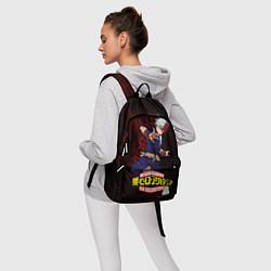 Рюкзак Шото Тодороки, цвет: 3D-принт — фото 2