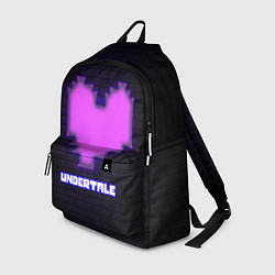 Рюкзак UNDERTALE PURPLE HEART, цвет: 3D-принт
