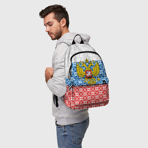 Рюкзак Россия / 3D-принт – фото 5